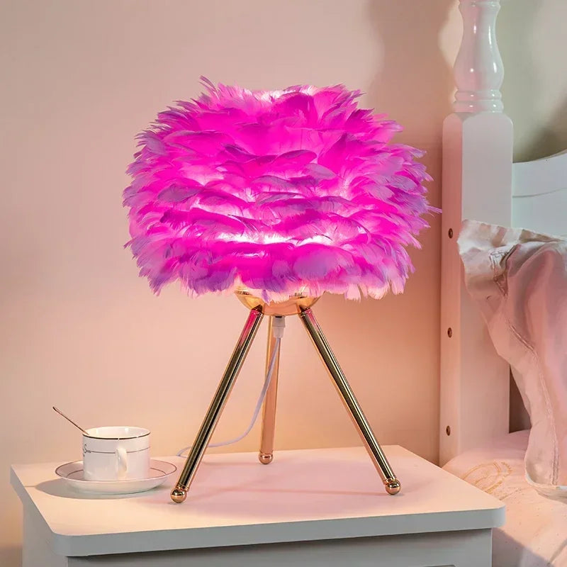 Luxury Goose Down Lamp – Natural Elegant Lighting