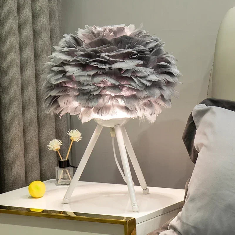 Luxury Goose Down Lamp – Natural Elegant Lighting