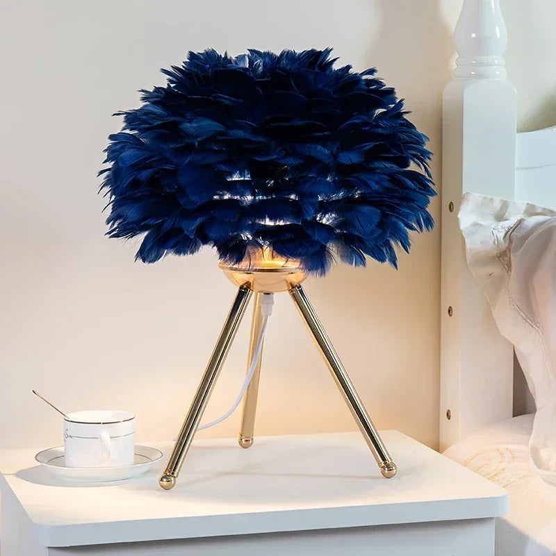 Luxury Goose Down Lamp – Natural Elegant Lighting