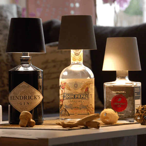 GlowBottle - Stylish LED Bottle Lamp for Interiors