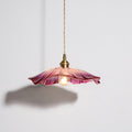 NostalgieLicht - Retro Glass Pendant Lamp with Copper Accents