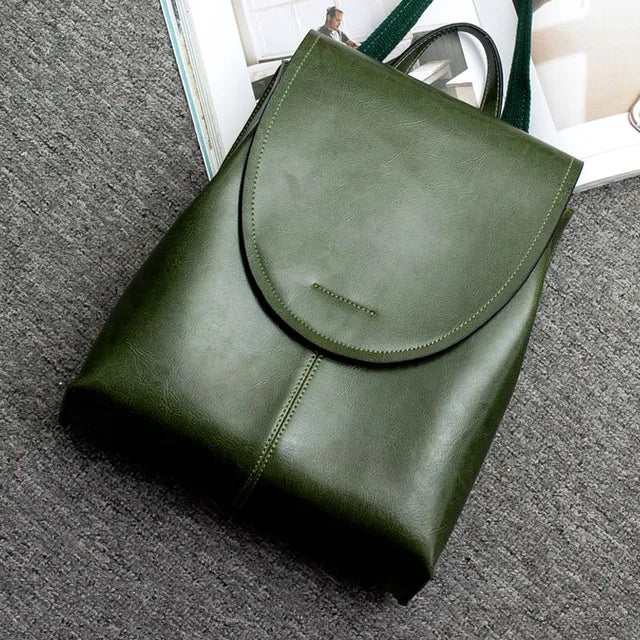 UrbanChic Backpack - Trendy Leather Bag for Women