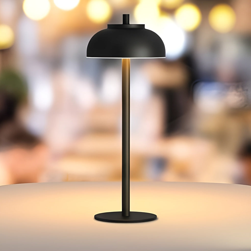 Stylish Rechargeable Table Lamp with Dimmable LED - Three Light Modes and USB