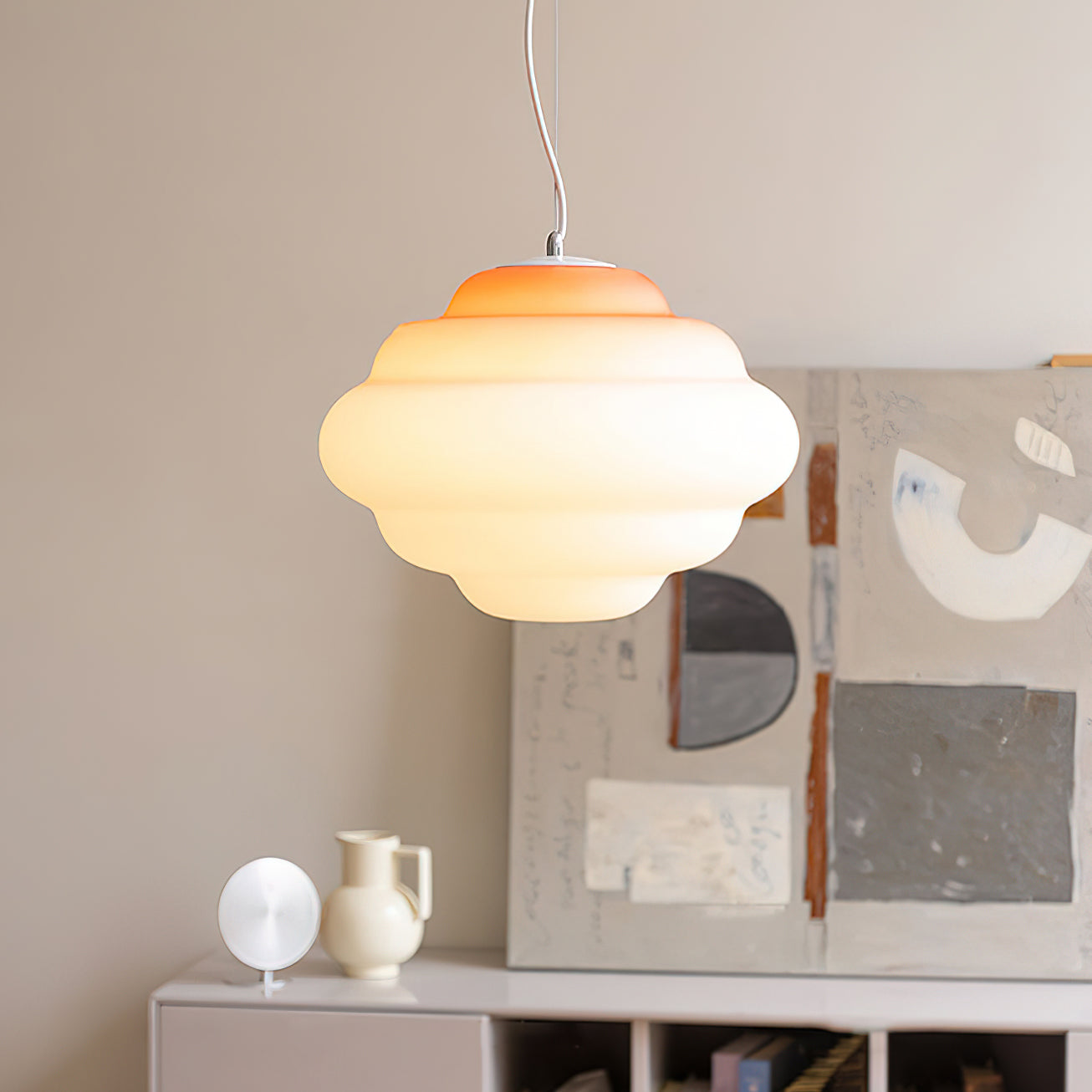 Cloud Pendant Light - Creative Hanging Lamp with Soft Light