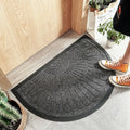 SoftNest - Luxurious Half-Round Bath Mat for Comfort