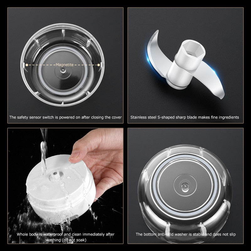 MiniChop – Compact Electric Chopper for Kitchen