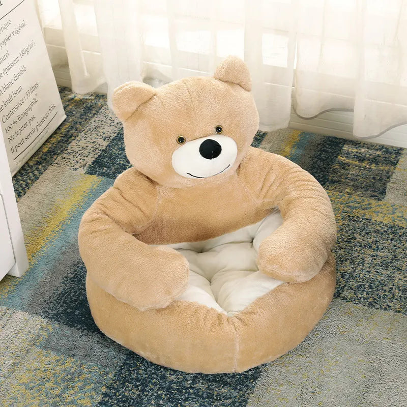 Samiya – Luxury Plush Cat Bed for Sleeping Comfort