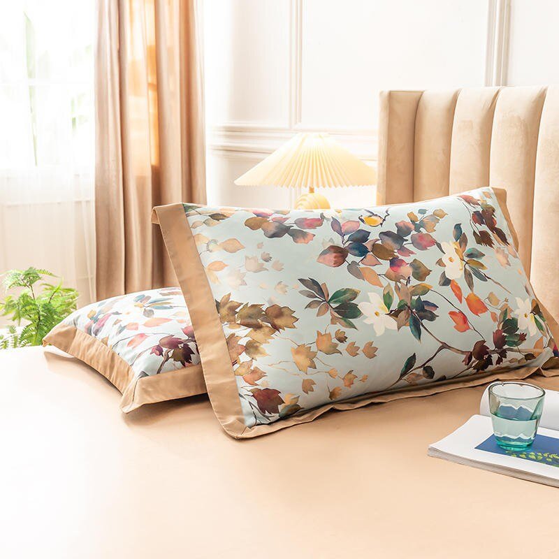 Watercolor Bloom - Luxury Egyptian Cotton Duvet Cover Set