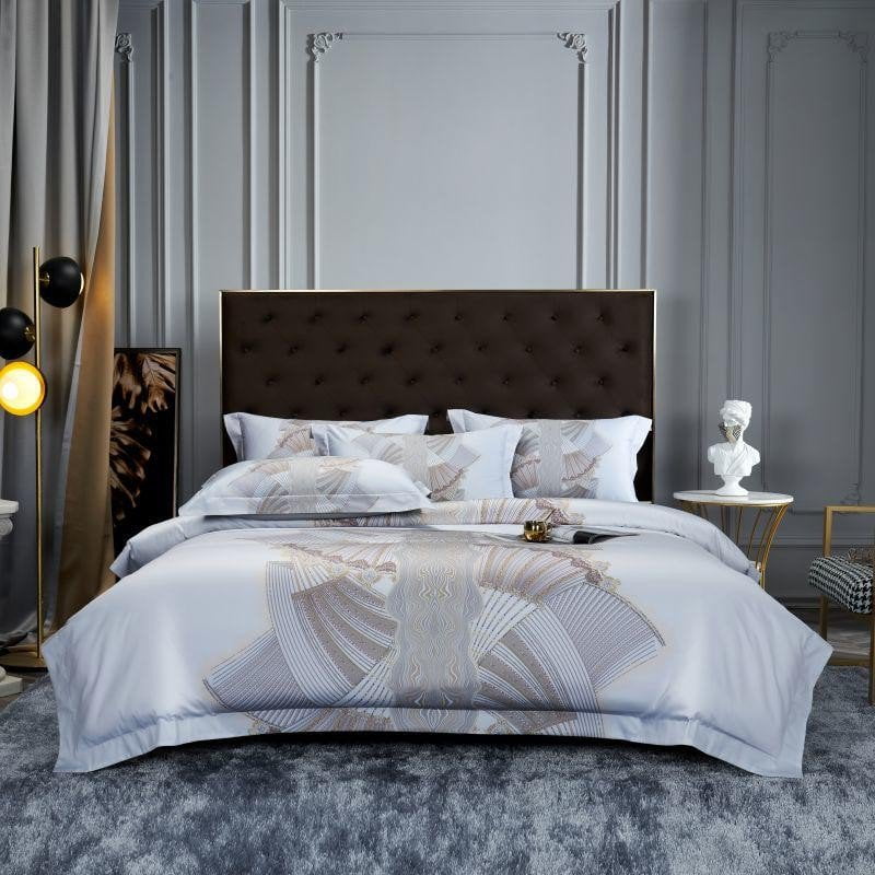 Silver Sails – Luxury Egyptian Cotton Duvet Cover