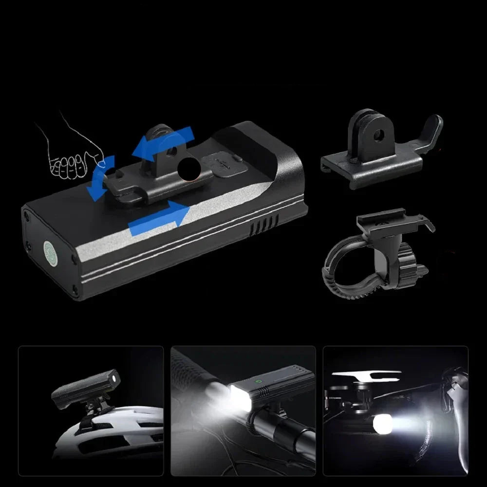 LuminousRide - Rechargeable Bike Lights 5000LM