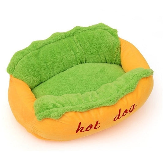 Funny Hot Dog Bed Pet Lounger