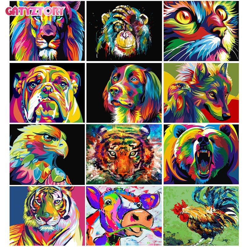 Animal Portrait (Paint by Numbers)
