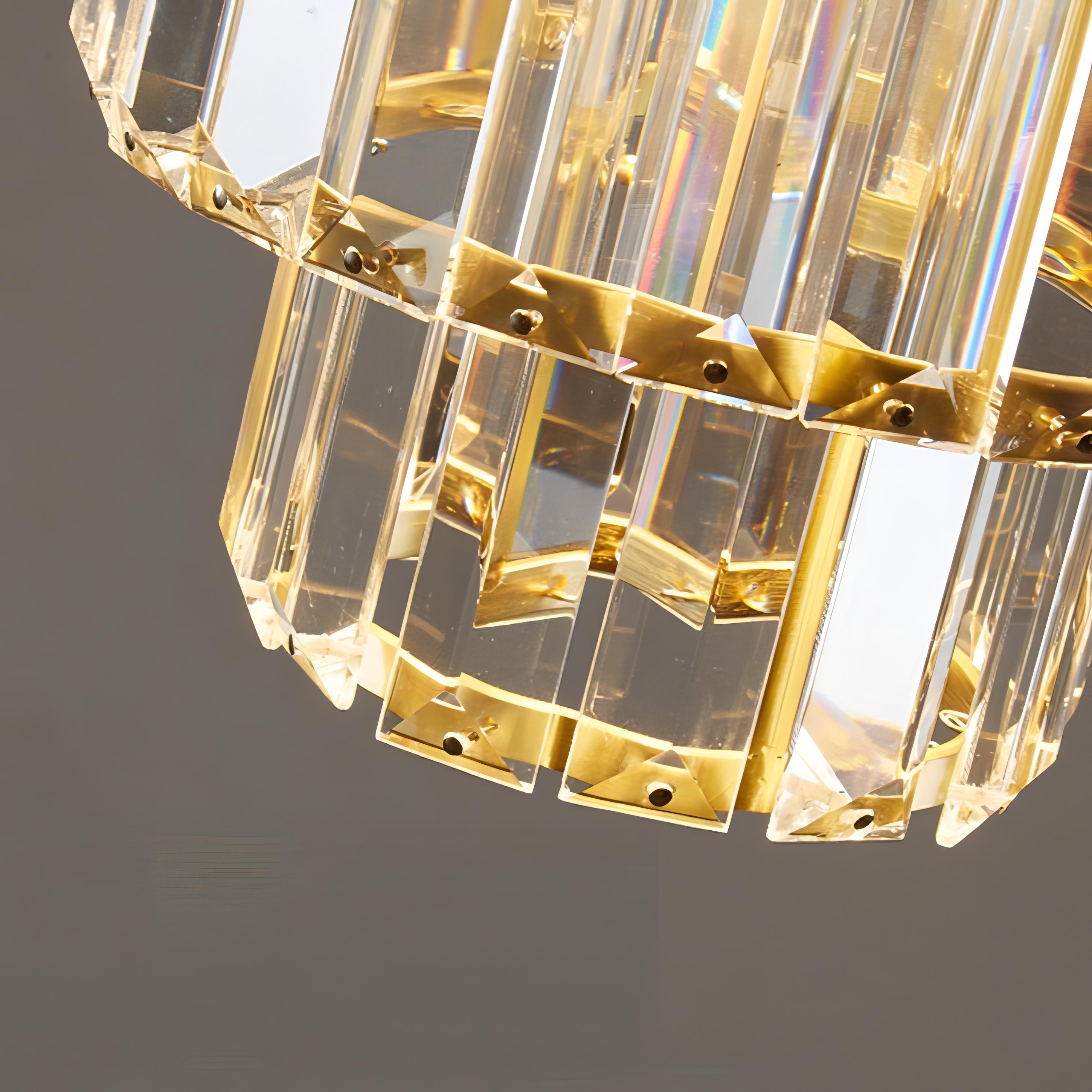 Fernando - Luxury Crystal Ceiling Lamp for Elegant Spaces