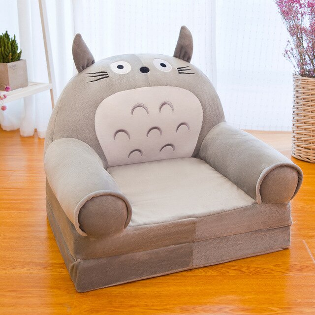 ComfyFold – Luxurious Foldable Velvet Children's Sofa