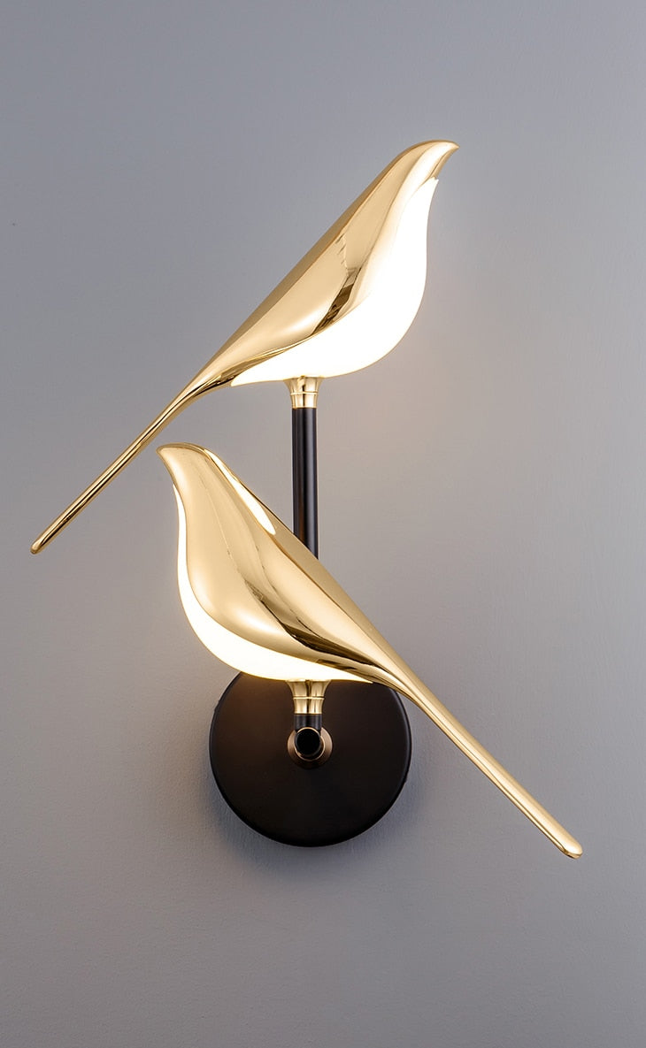 BirdGlow - Luxury LED Bird Wall Lamp