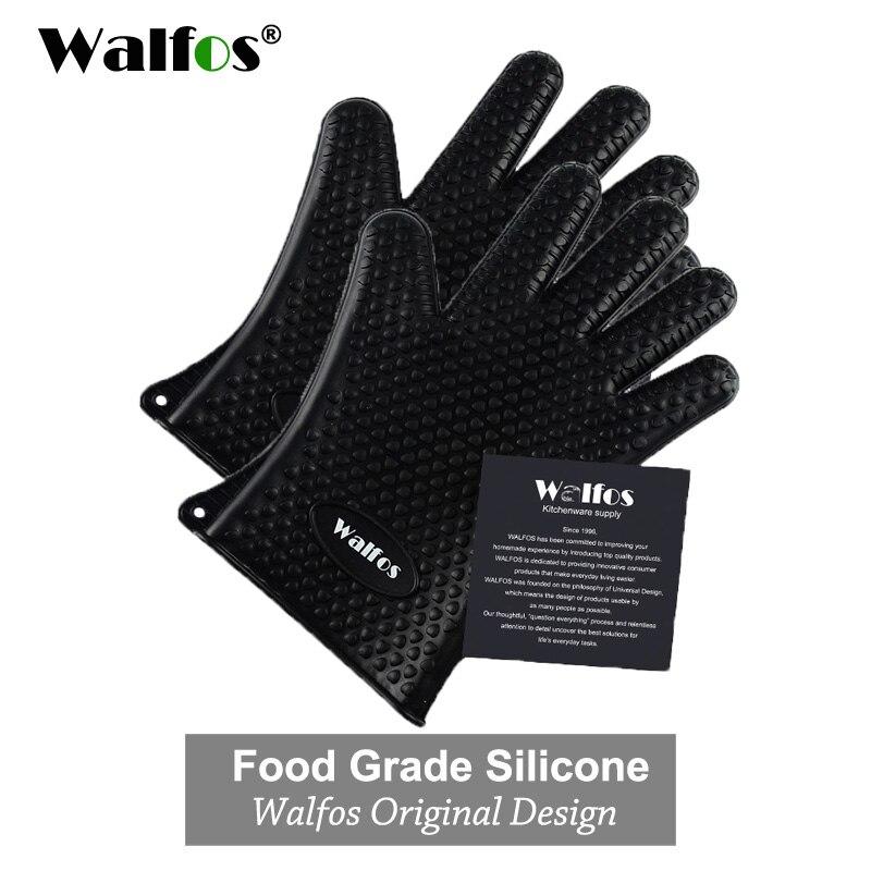 GrillGuard - Heat-Resistant BBQ Gloves for Safe Cooking