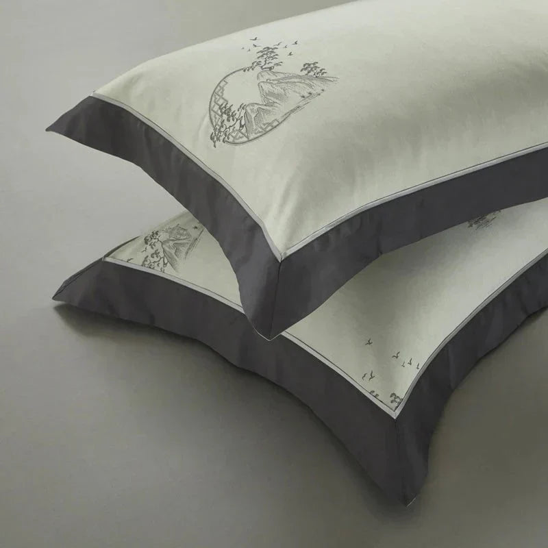 Tranquille Valleys - Luxury Egyptian Cotton Duvet Cover