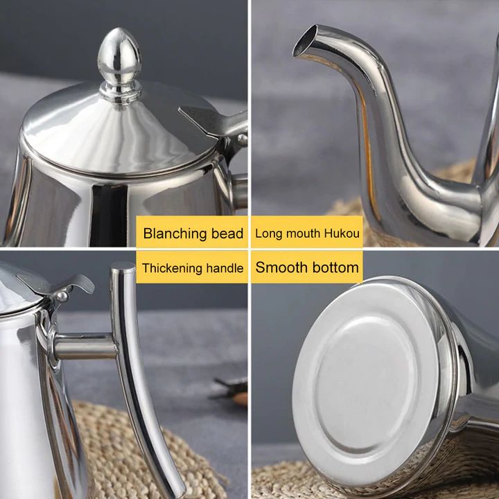 Stylish Infusio Teapot - Made of Stainless Steel for Perfect Tea Moments