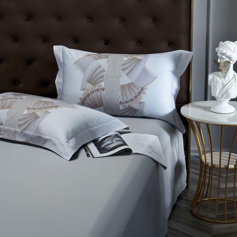 Silver Sails – Luxury Egyptian Cotton Duvet Cover