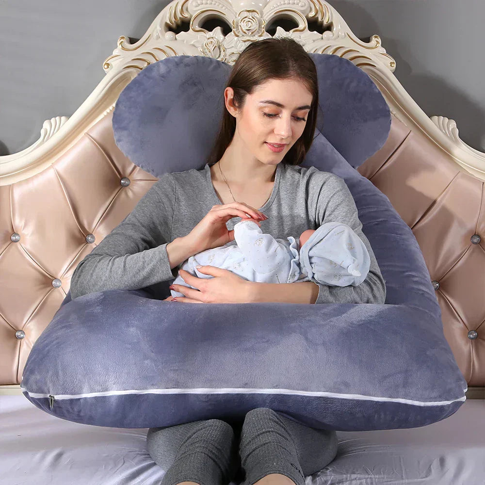 MammaNest – Luxury Pregnancy Pillow for Optimal Comfort