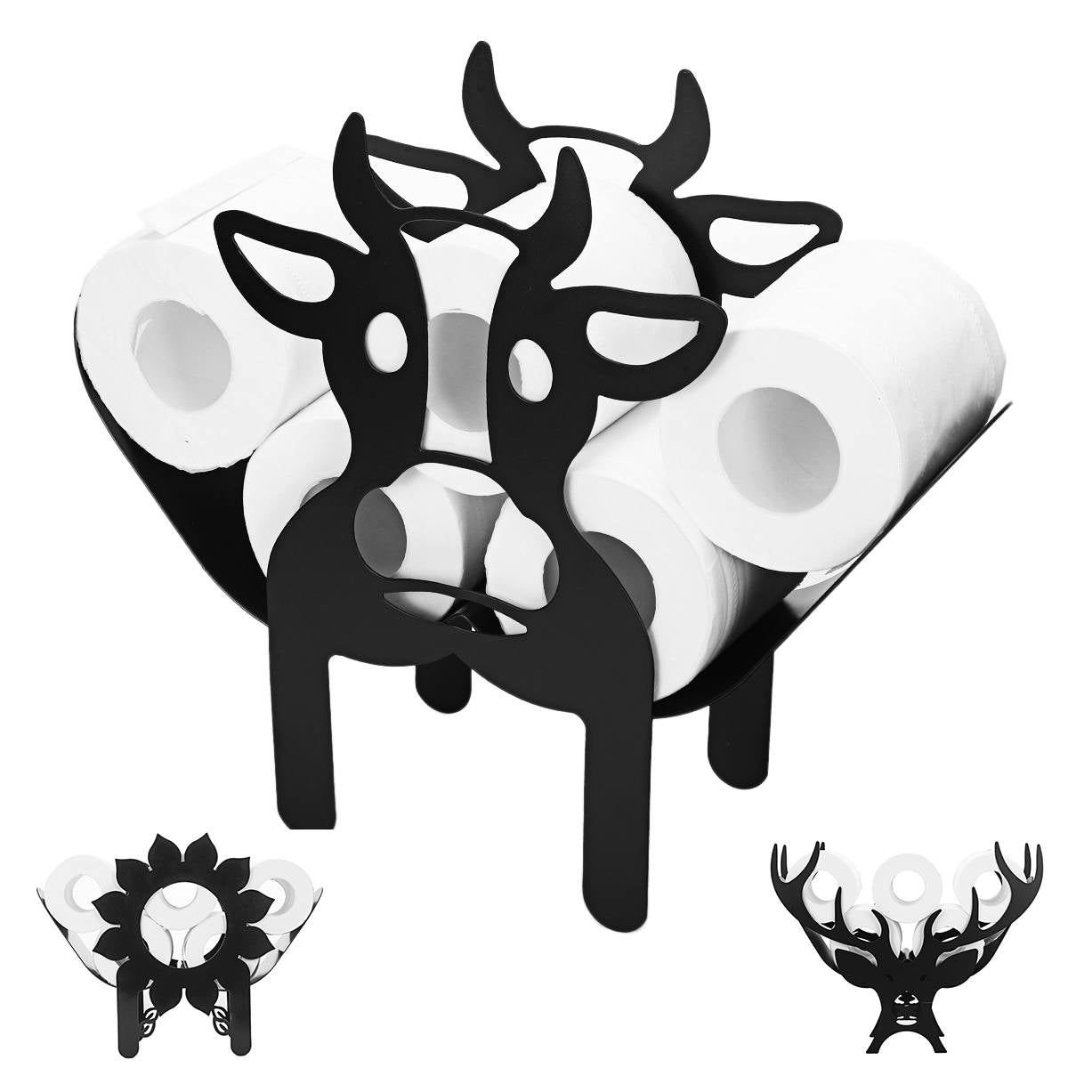 FunShape - Playful Toilet Roll Holder with Animal Design