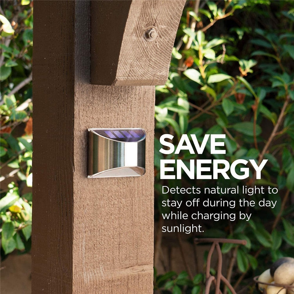 Wireless LED Solar Wall Lights Deluxe - Create the perfect ambiance in your garden!