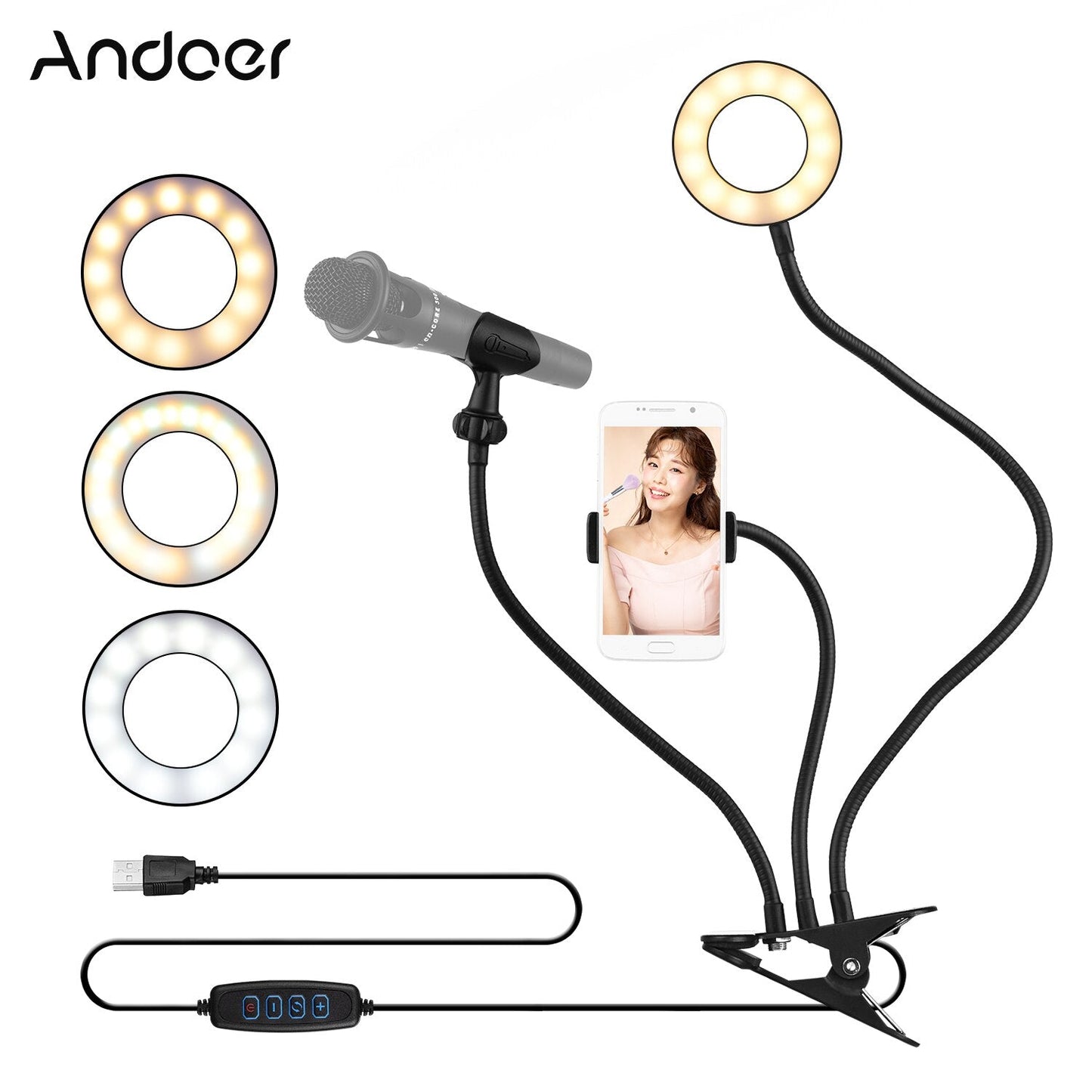 Flexible LED Selfie Light