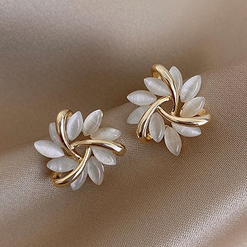 Blossom Stud Earrings – Elegant Sakura Earrings