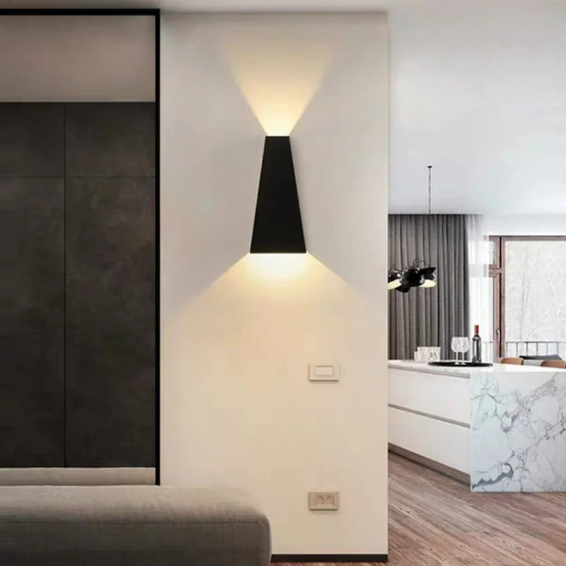 DualGlow - Sleek LED Wall Lighting for Bedroom & Hallway