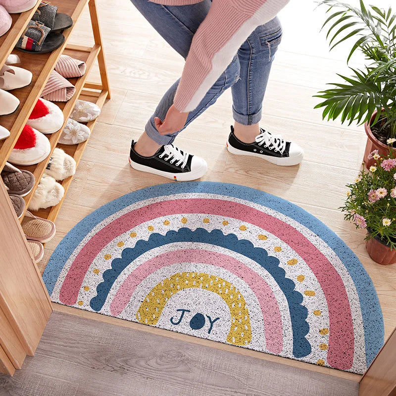 BrightStep – Colorful Rainbow Doormat