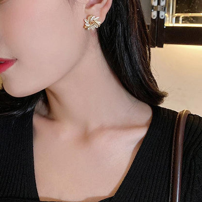 BlossomStud Earrings - Elegant Sakura Earrings