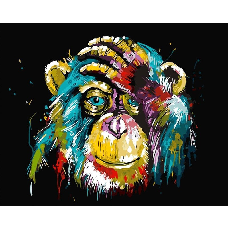 Animal Portrait (Paint by Numbers)