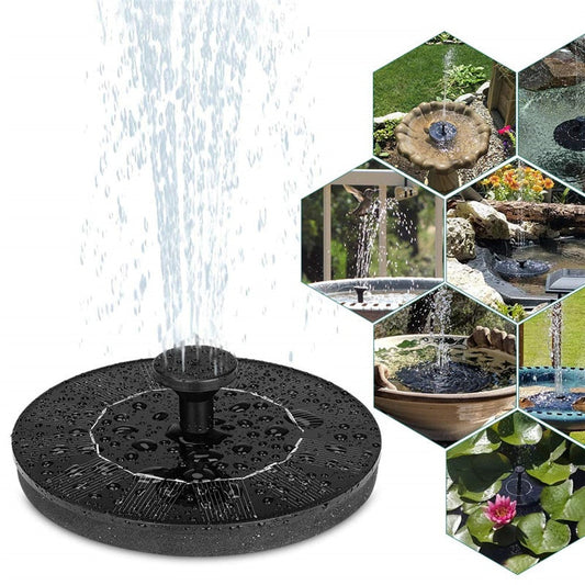 ZenFlow Fountain - Sustainable Solar Powered Garden Accessory