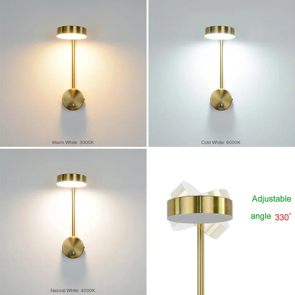 BrightLume – Stylish Dimmable LED Wall Light