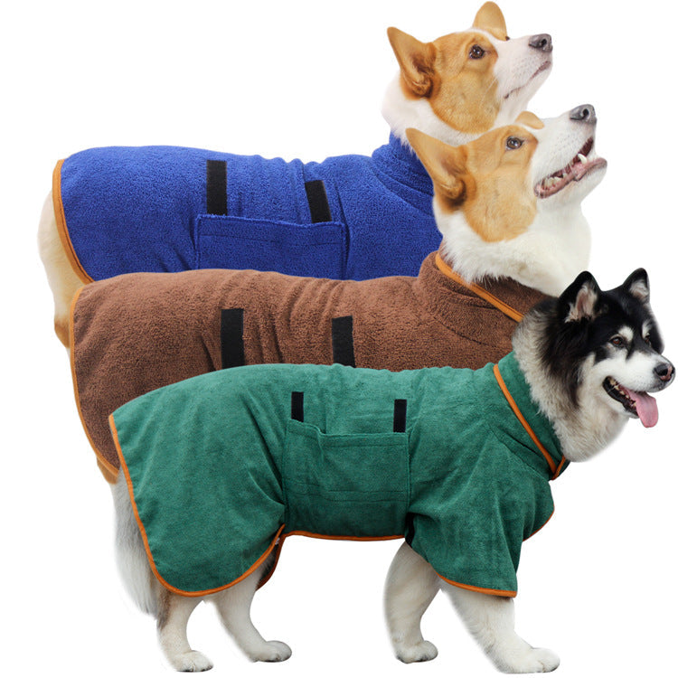 CozyPaws Coat - Luxury Absorbent Dog Coat