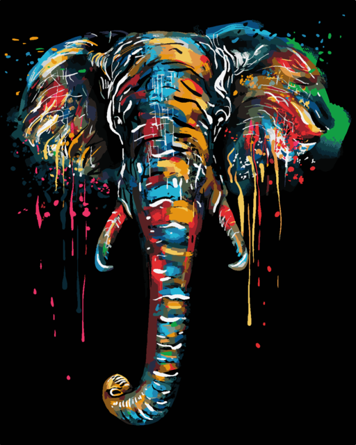 Animal Portrait (Paint by Numbers)