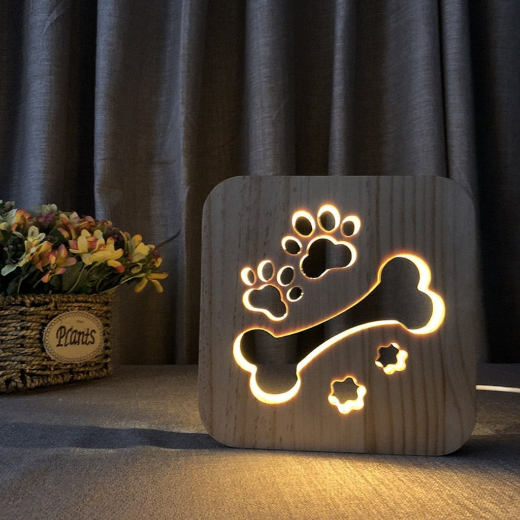 DesignLight - Elegant Wooden Table Lamp for Atmospheric Warmth