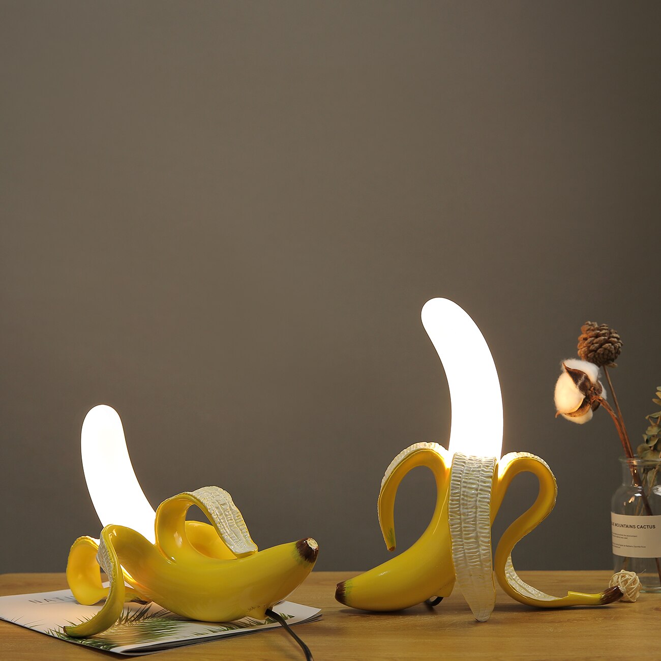 Banana Lights Table Lamp - Elegant Art Deco Table Lamp