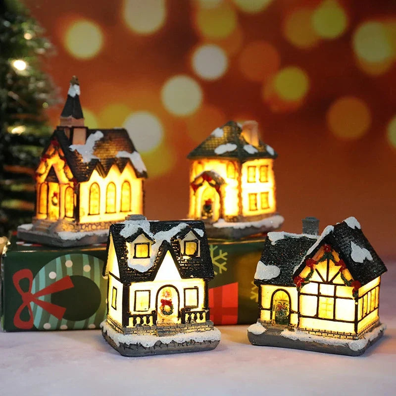 MagicGlow Houses - Enchanting LED Christmas Decorations