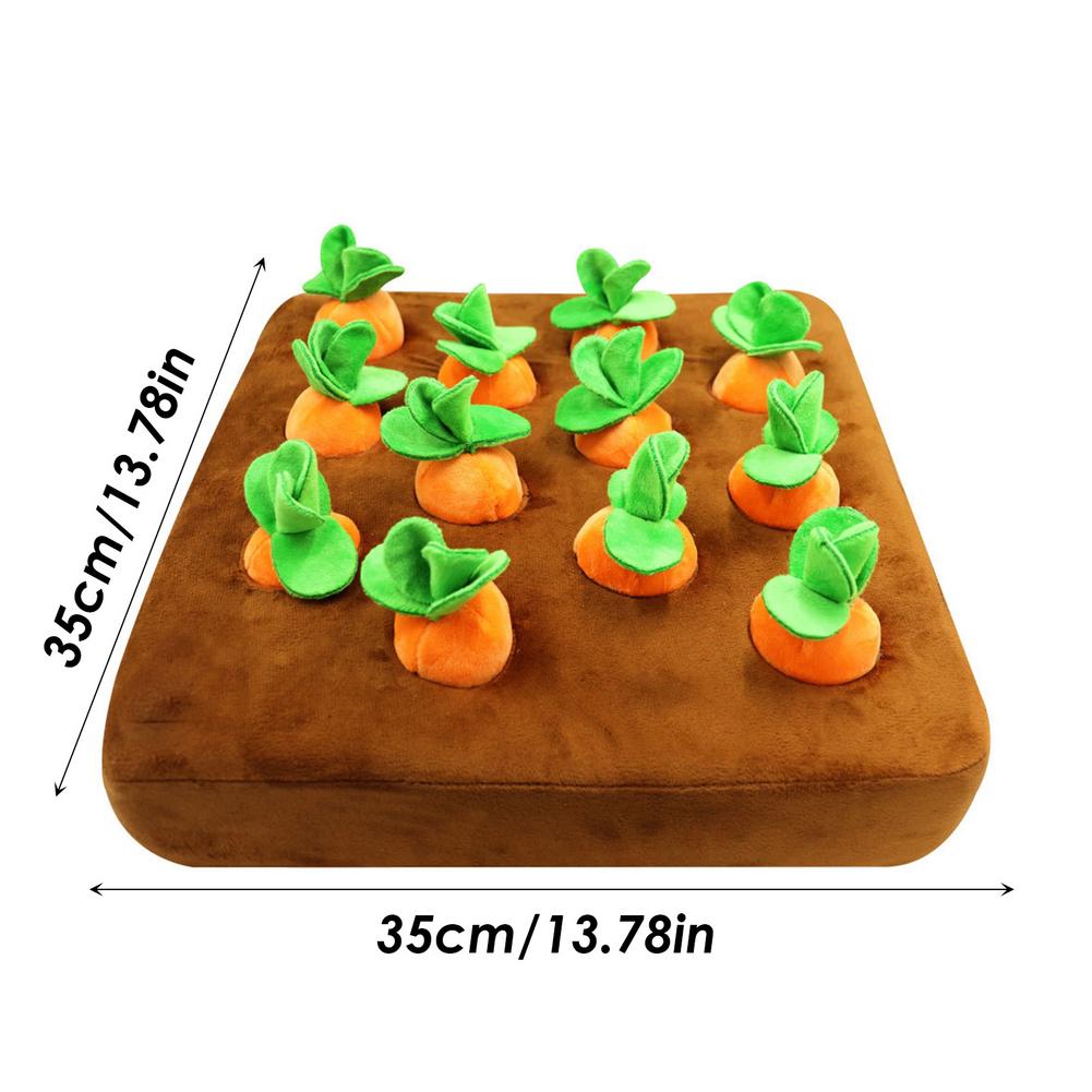 Dog Toys Carrot Plush Toy Pet Vegetable Chew Toy For Dogs Snuffle Mat For Dogs Cats Durable Chew Puppy Toy Dogs Accessories #WO