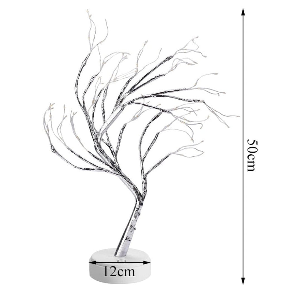 BrightTree Table Lamp - Elegant Bonsai Table Lamp for Atmospheric Spaces and Children