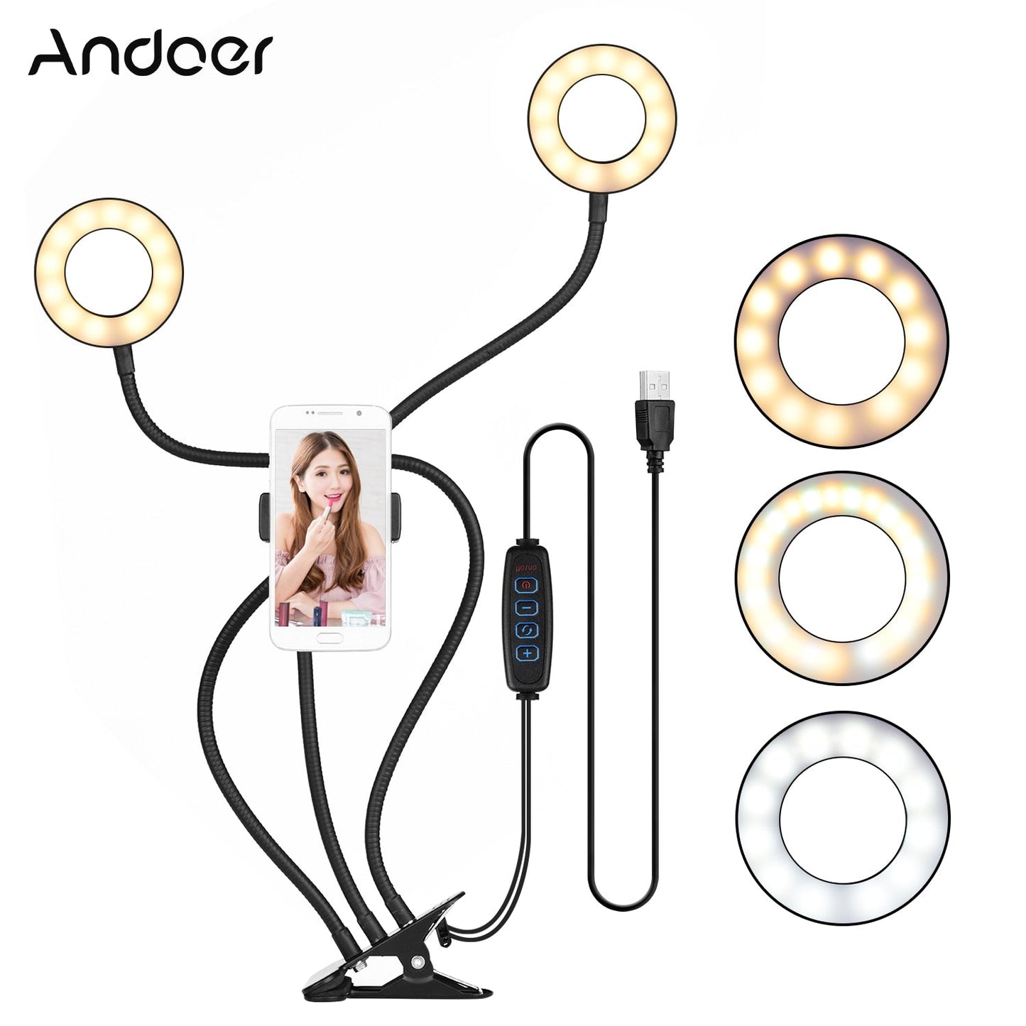 Flexible LED Selfie Light
