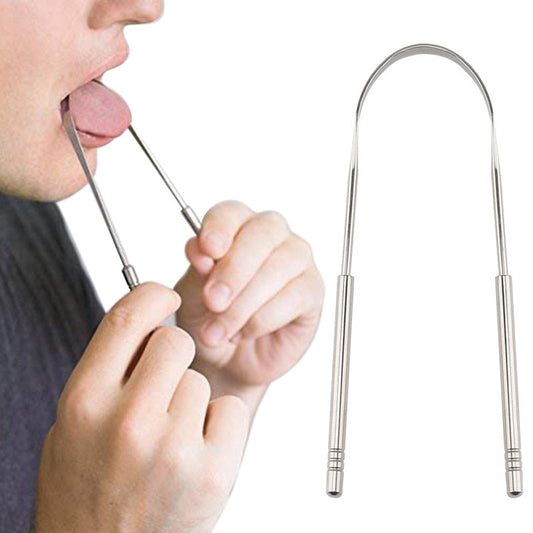 ScrapeMaster – Premium Stainless Steel Tongue Scraper