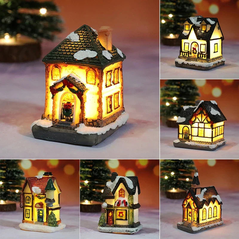 ChaletGlow Lights - Magical Christmas Villages for Atmospheric Decoration