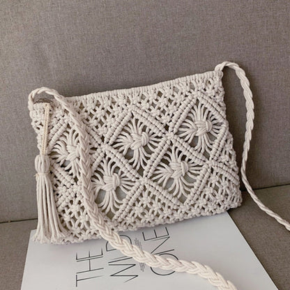GwenBag – Elegant Woven Shoulder Bag for Summer