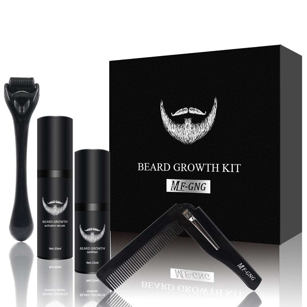 BeardBoost – Nurturing Beard Growth Kit for Skin