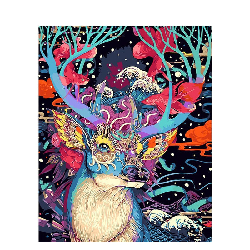 Animal Portrait (Paint by Numbers)