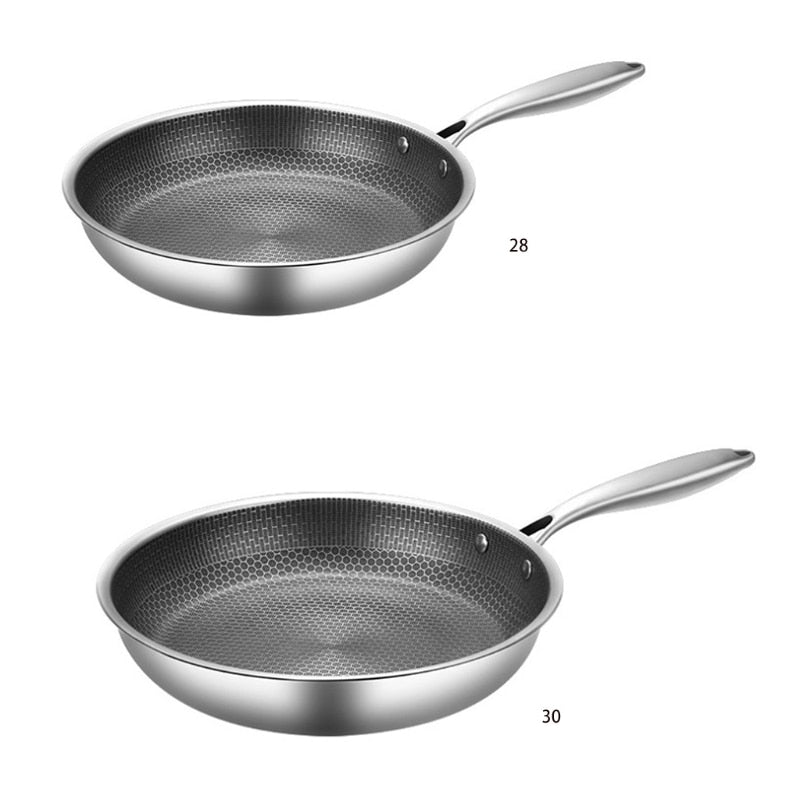 ProCook Elite - Durable Stainless Steel Frying Pan with Non-Stick