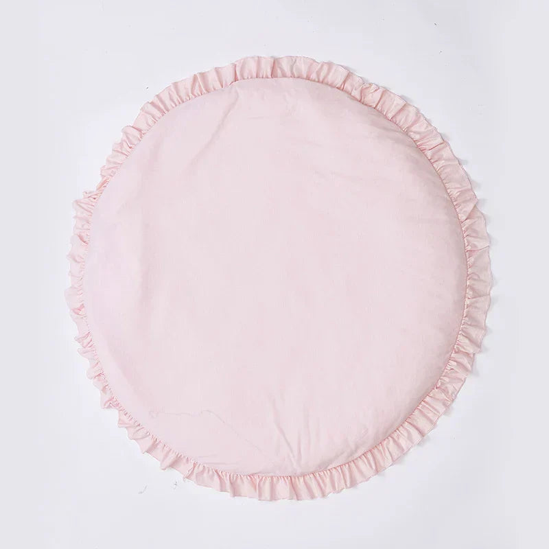 CozyCotton Round Mat – Soft Play and Crawling Mat