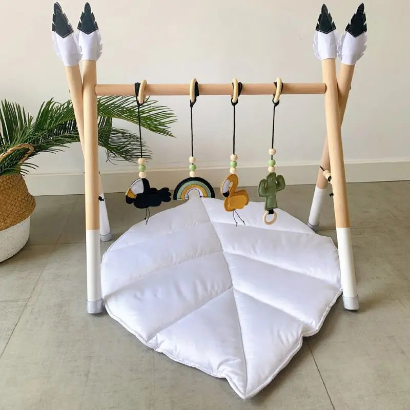 Leafy Comfort Baby Play - Enchanting Playmat for Babies